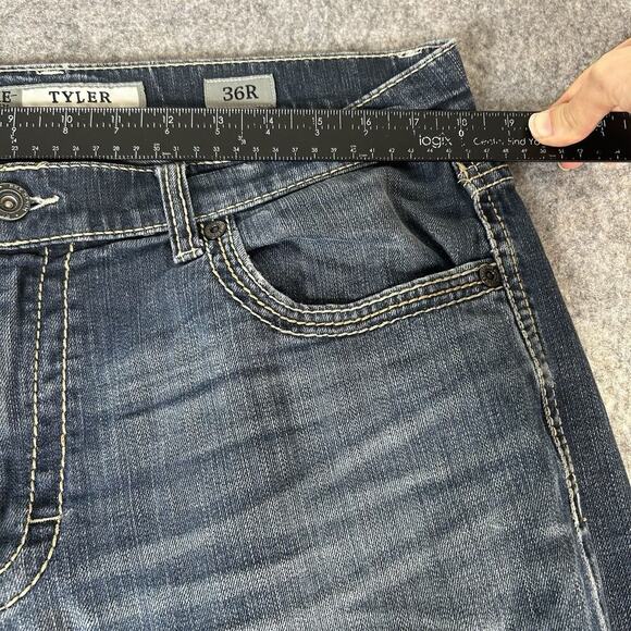 BKE Jeans Men’s Size 36x31 Blue Tyler Straight Leg Stretch Denim 5 Pocket Casual - Picture 3 of 13